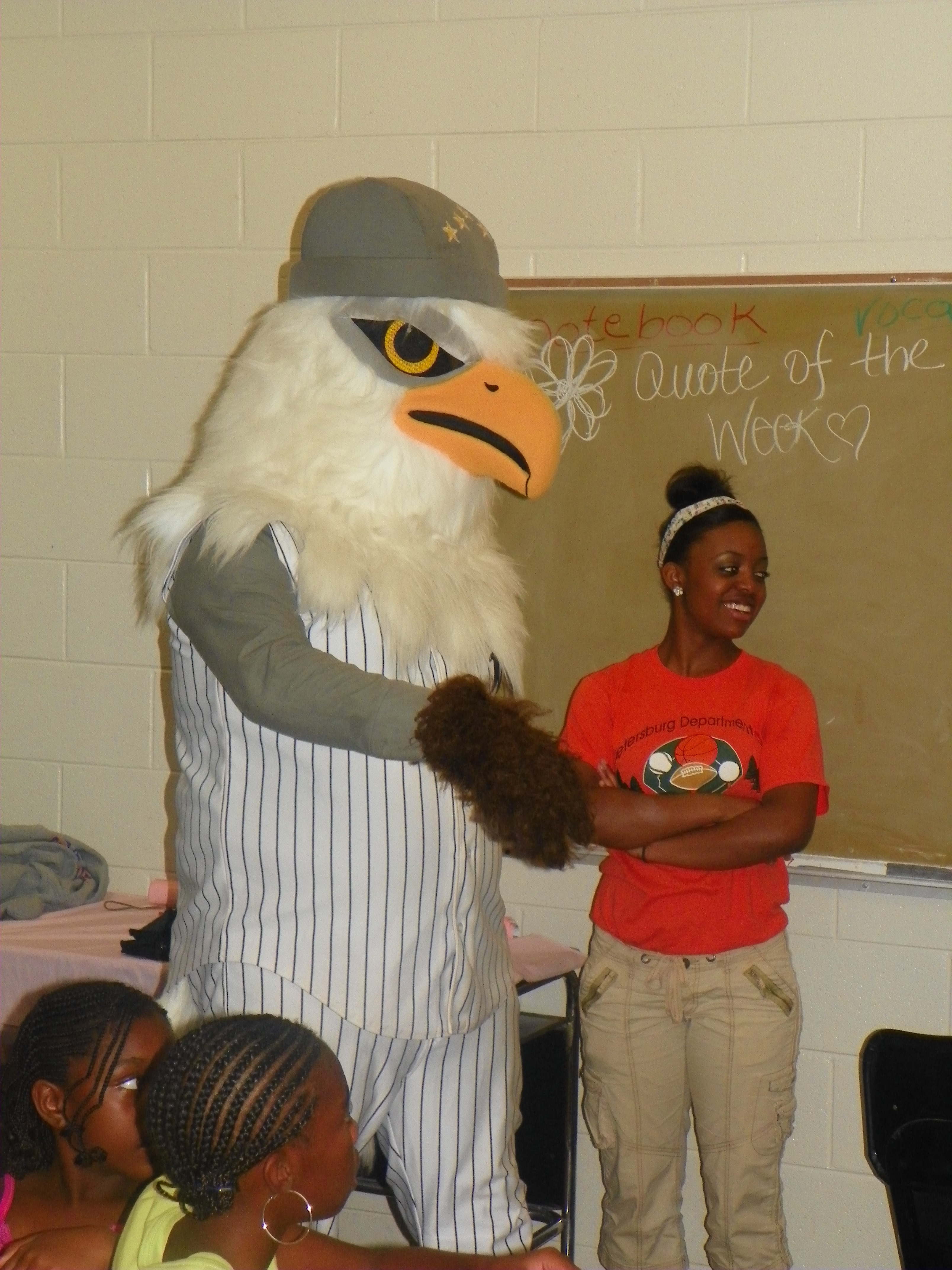 Petersburg Generals Mascot - Peter S. Bird